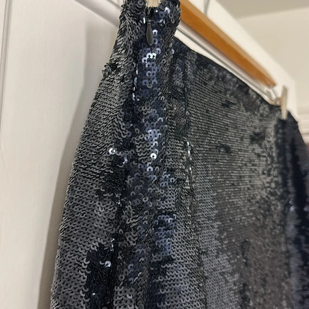 J.Crew Gwyneth lace-trim slip skirt with sequins CF747